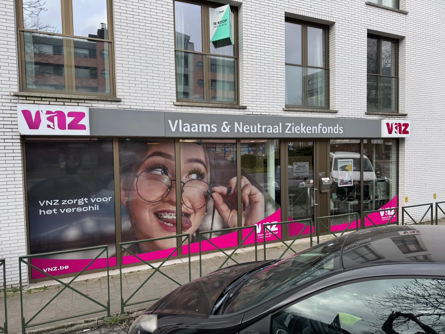 foto van gevel van kantoor Gent